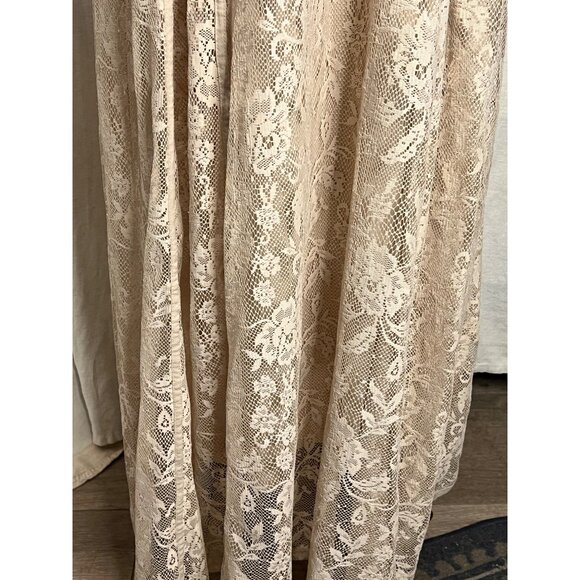 Candlelight women’s 2X Maxi Formal Lace Ivory Mother of the Bride - Picture 9 of 12